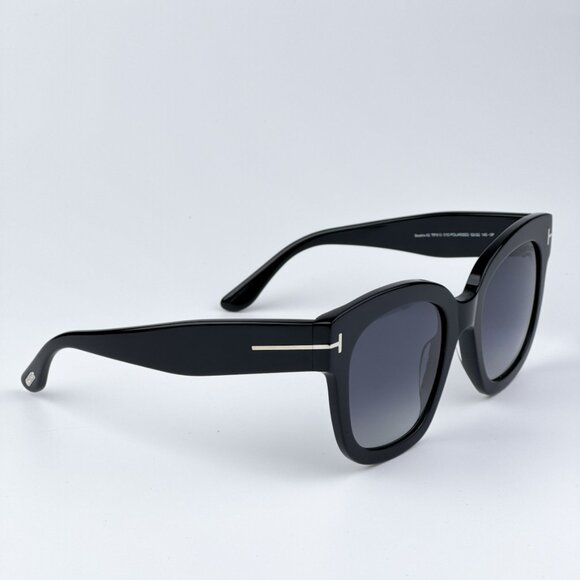 Tom Ford FT0613/S 01D BEATRIX-02 BRAND NEW Sunglasses Black Polarized Women - Picture 6 of 11
